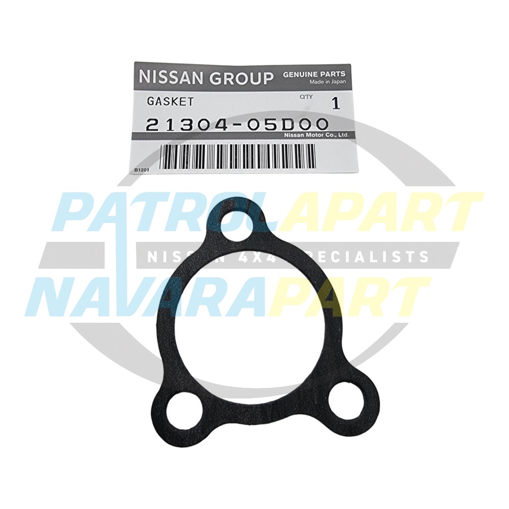 Genuine Nissan Oil Cooler Cover Plate Gasket TD42 - Nissan Patrol Y61 GU