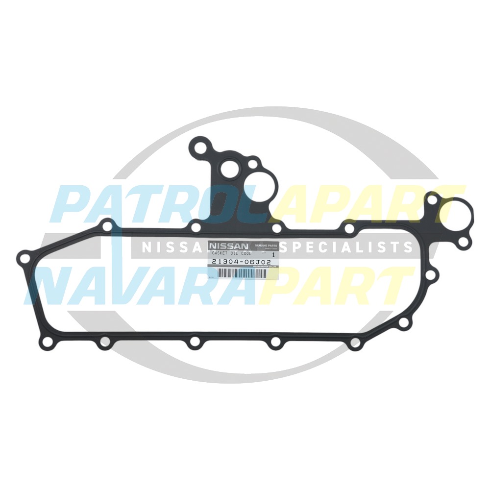Genuine Nissan Oil Cooler Gasket TD42 - Nissan Patrol Y60 GQ & Y61 GU