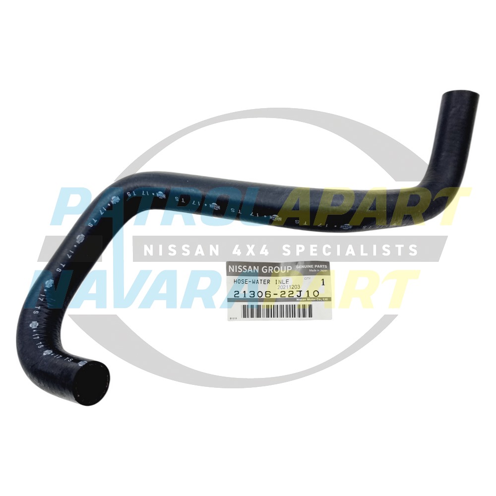 Genuine Nissan Oil Cooler Hose to Block RD28 - Nissan Patrol Y60 GQ & Y61 GU