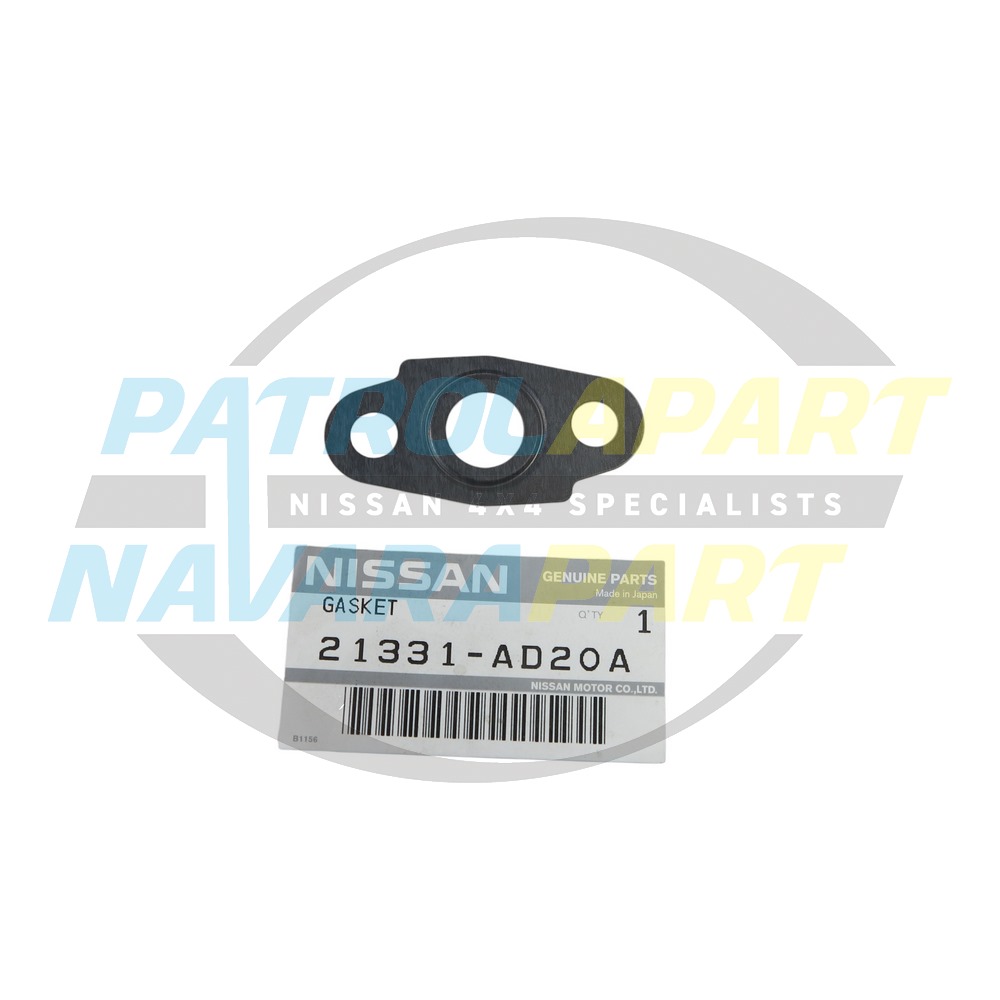 Genuine Nissan Water Outlet Gasket TB48 - Nissan Patrol Y61 GU, Navara D40 & Pathfinder R51