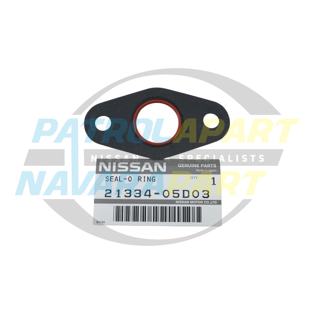 Genuine Nissan Oil Cooler Gasket with O-ring TB42 TD42 - Nissan Patrol Y60 GQ & Y61 GU