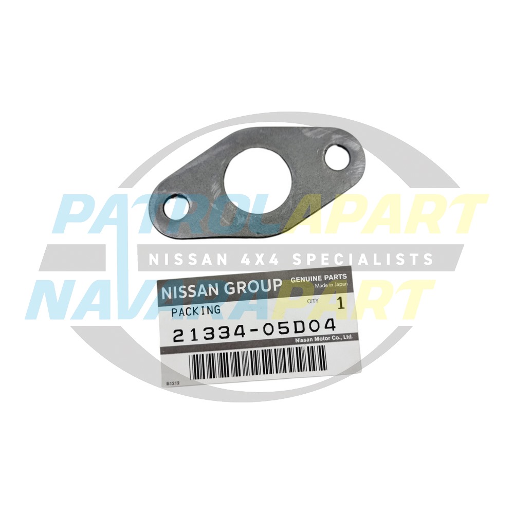 Genuine Nissan Oil Cooler Gasket without O-ring TD42 ZD30 - Nissan Patrol Y60 GQ & Y61 GU
