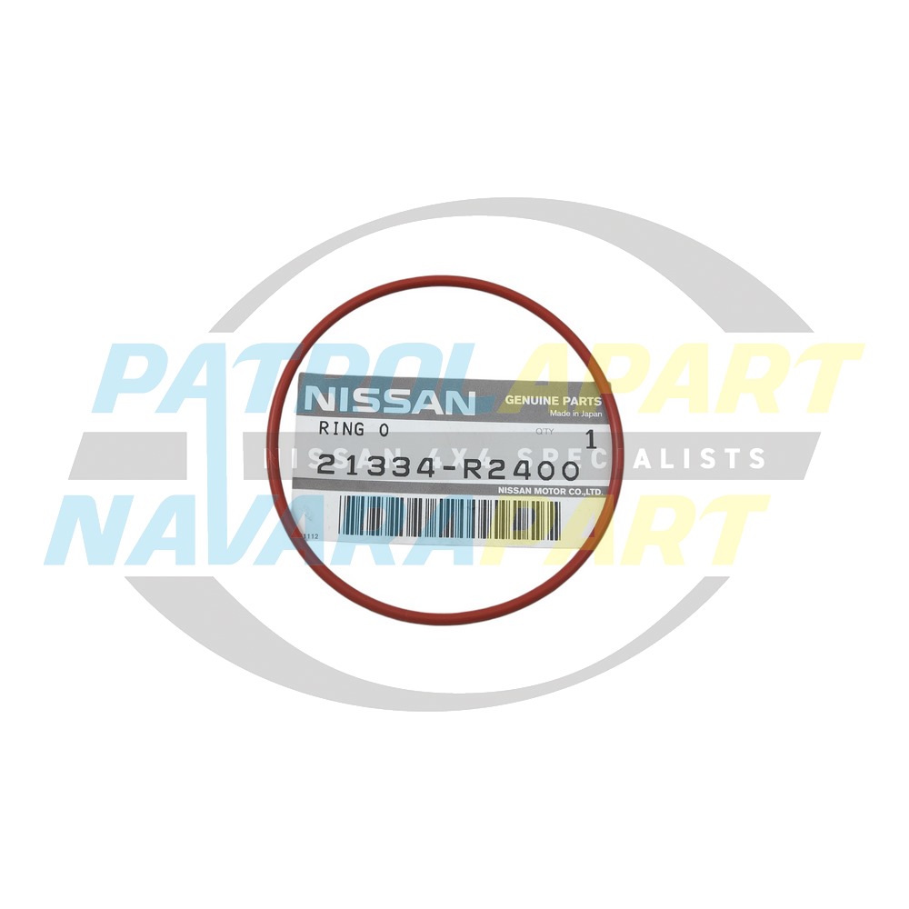 Genuine Nissan Oil Cooler Assembly O-Ring TB42 - Nissan Patrol Y60 GQ
