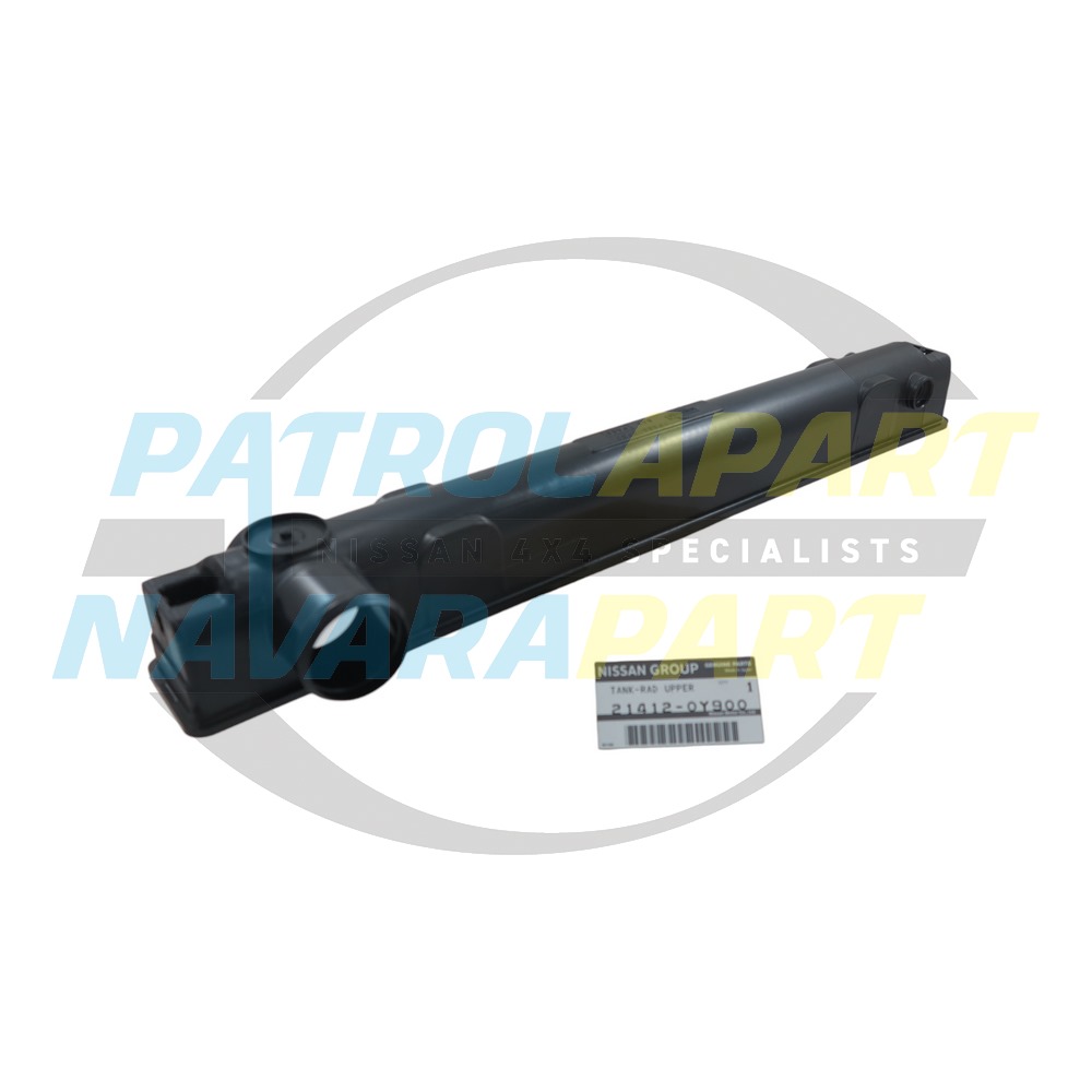 Genuine Nissan Radiator Plastic Side Tank RH RB30, RD28, TD42 - Nissan Patrol Y60 GQ