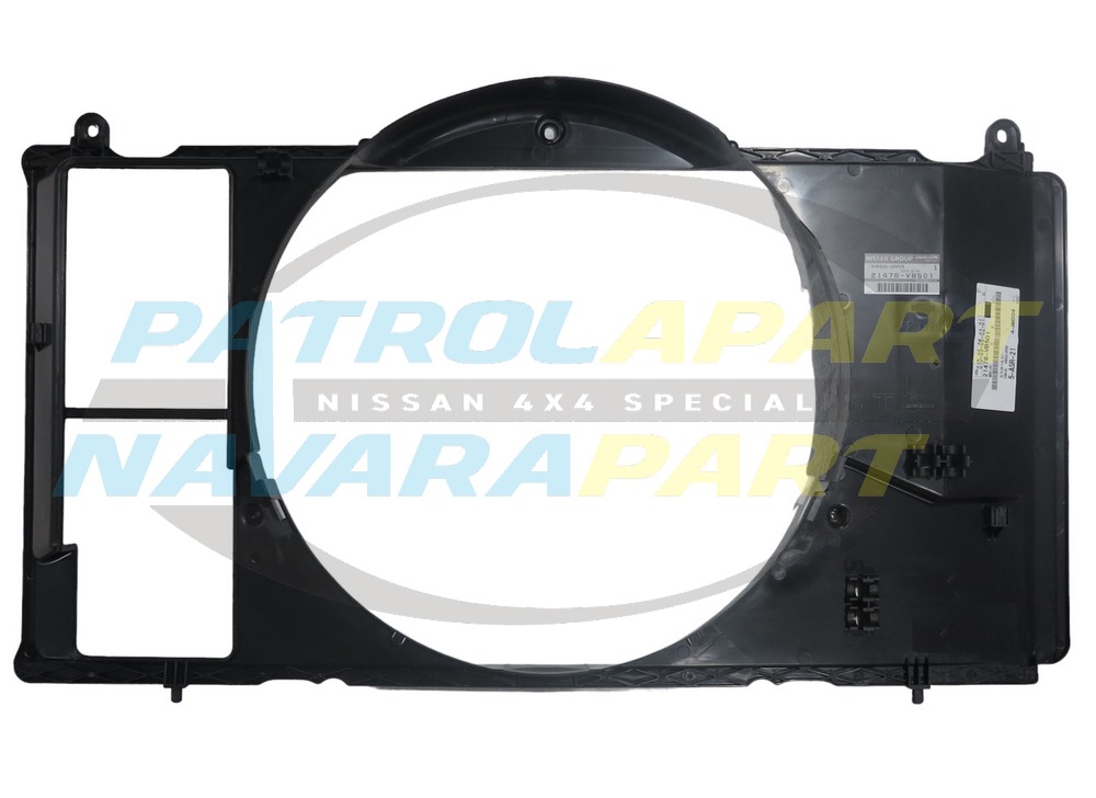 Genuine Nissan Radiator Fan Shroud TD42 - Nissan Patrol Y61 GU