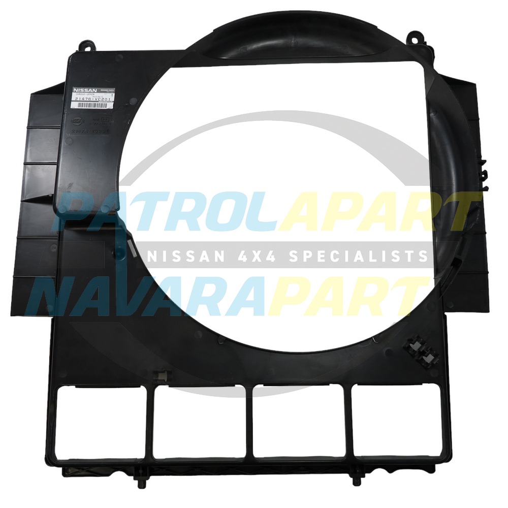 Genuine Nissan Radiator Fan Shroud TB48 - Nissan Patrol Y61 GU