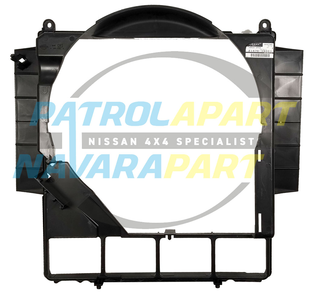 Genuine Nissan Radiator Fan Shroud TD42 - Nissan Patrol Y61 GU