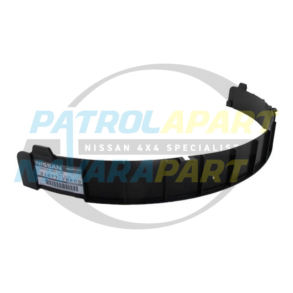 Genuine Nissan Lower Radiator Fan Shroud Brow TB45 TD42 - Nissan Patrol Y61 GU