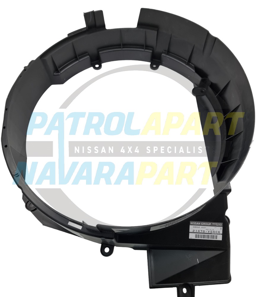 Genuine Nissan Radiator Fan Shroud Extension ZD30 - Nissan Patrol Y61 GU