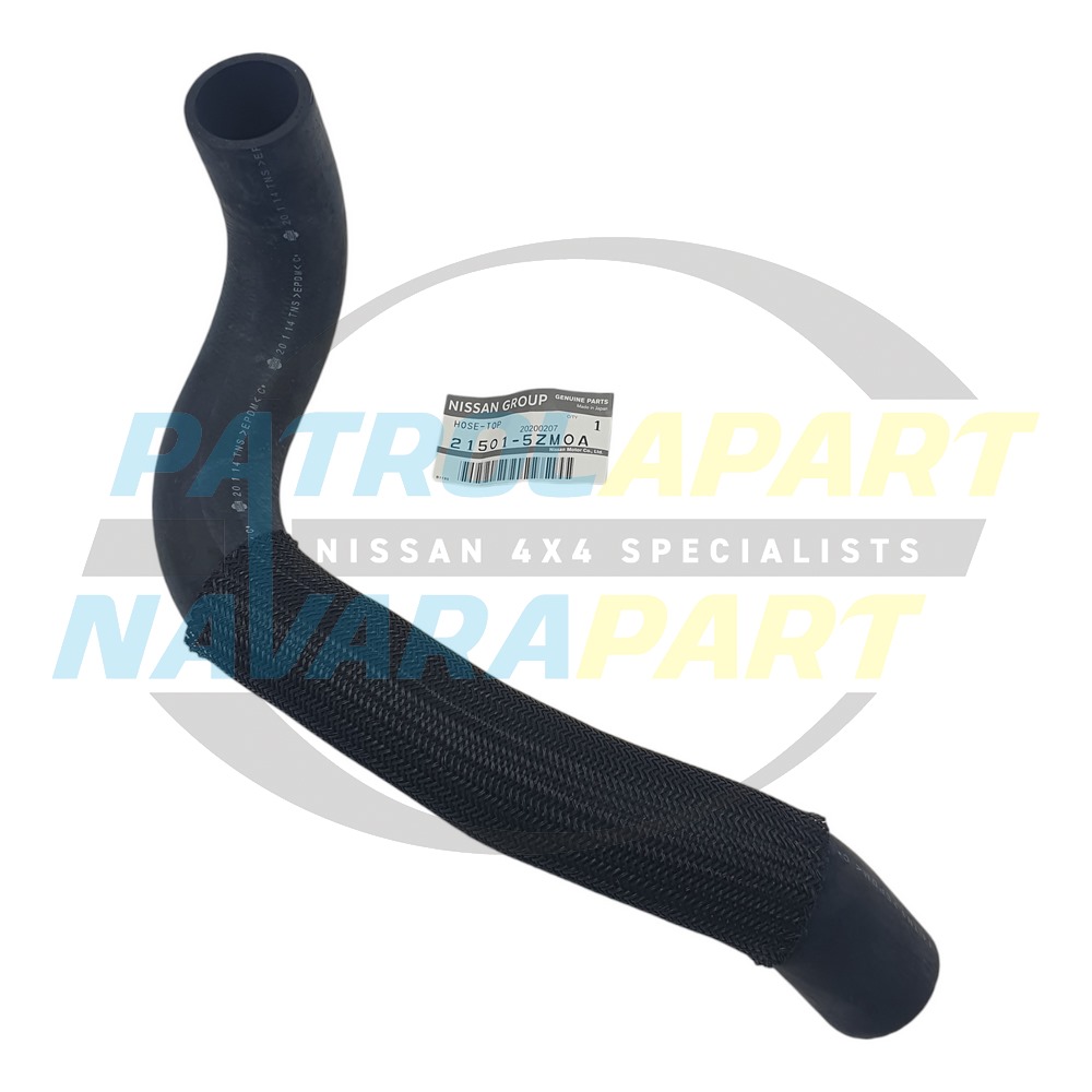Genuine Nissan Upper Radiator Hose - Nissan Patrol Y62 S3 02/16+