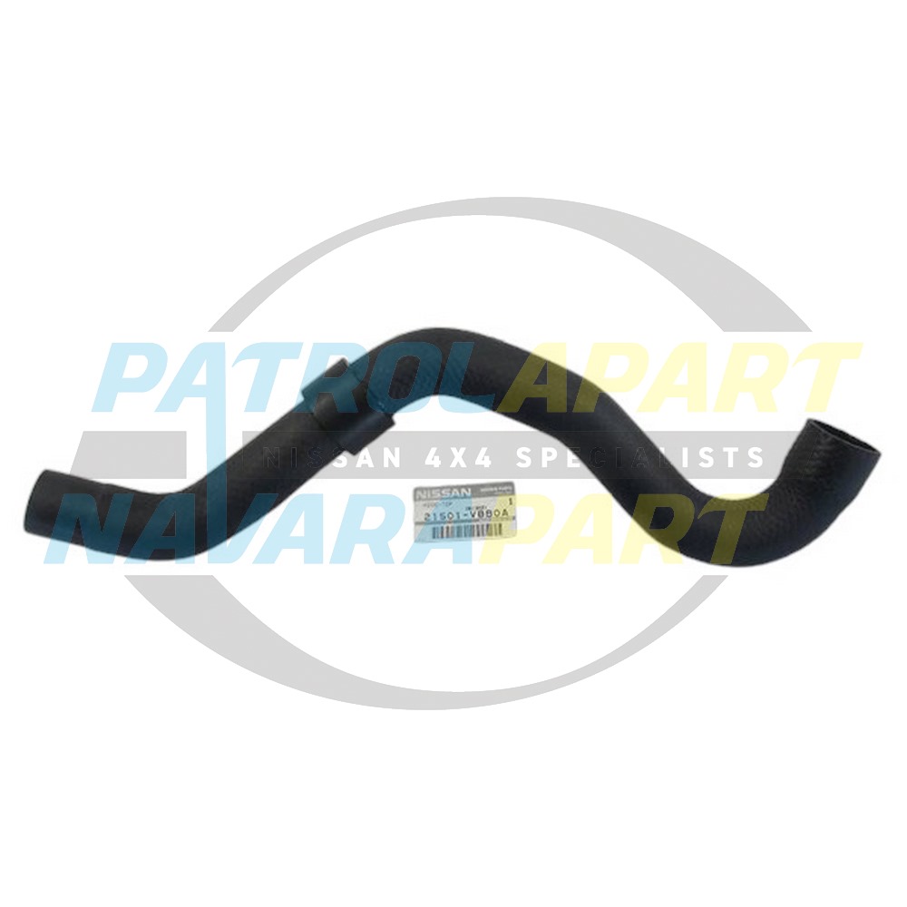 Genuine Nissan Radiator Hose Top ZD30 - Nissan Patrol Y61 GU