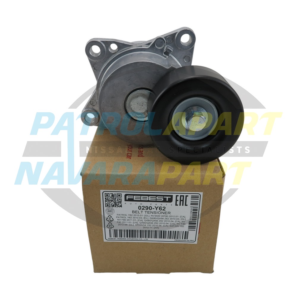 Febest Auto Belt Tensioner - Nissan Patrol Y62