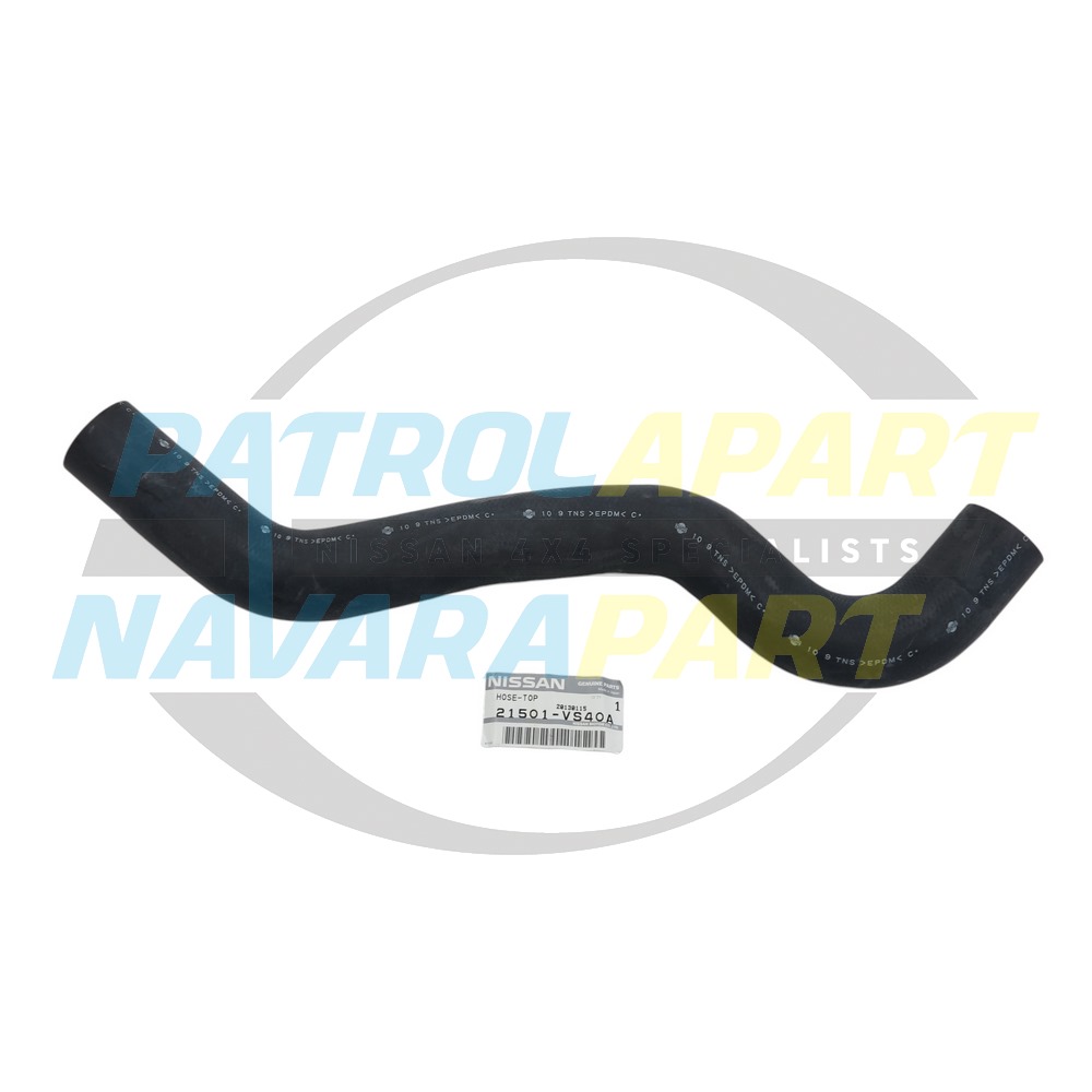 Genuine Nissan Radiator Hose Upper ZD30 - Nissan Patrol Y61 GU