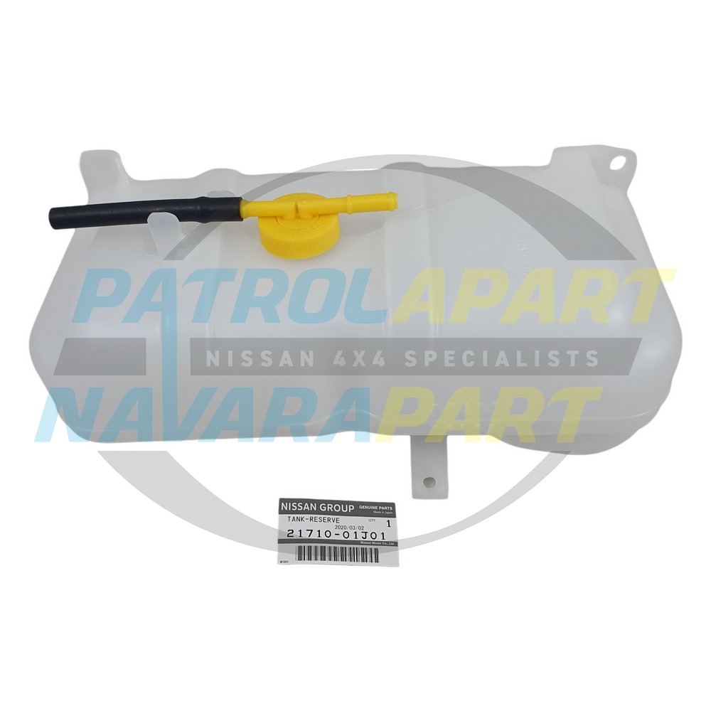 Genuine Nissan Radiator Overflow Bottle Tank TD42 - Nissan Patrol Y60 GQ & Y61 GU