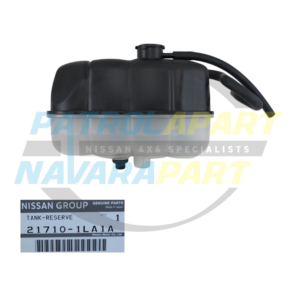Genuine Nissan Radiator Header Tank - Nissan Patrol Y62
