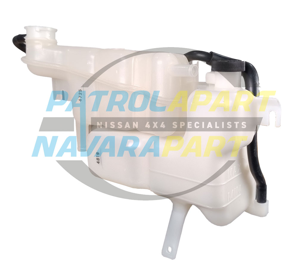 Genuine Nissan Overflow Bottle Tank Top & Bottom - Nissan Patrol Y61 GU 2000-2017