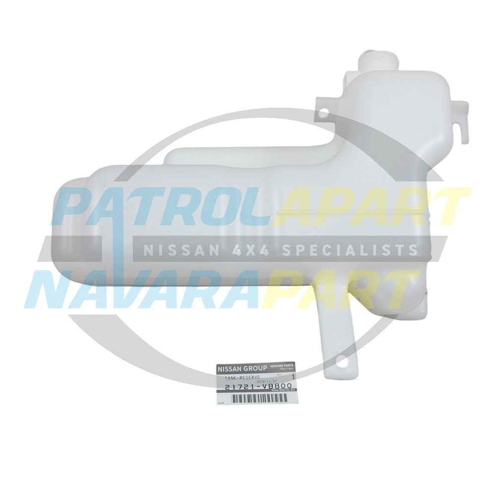 Genuine Nissan Bottom Overflow Bottle Tank TD42 ZD30 - Nissan Patrol Y61 GU