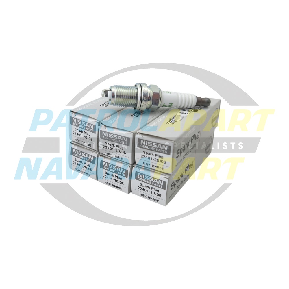 Genuine Nissan Spark Plug Set RB30 - Nissan Patrol Y60 GQ