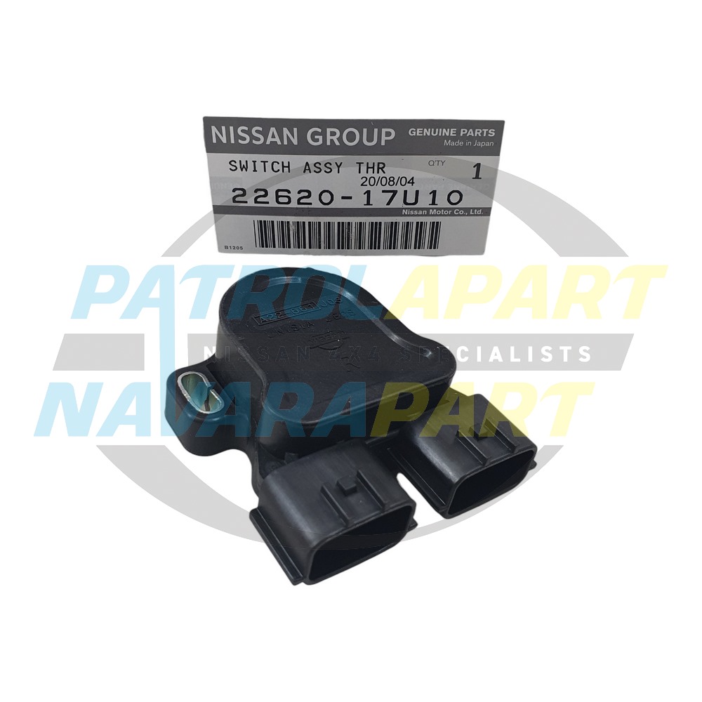 Genuine Nissan Throttle Position Switch Sensor (TPS) ZD30 - Nissan Patrol Y61 GU & Navara D22