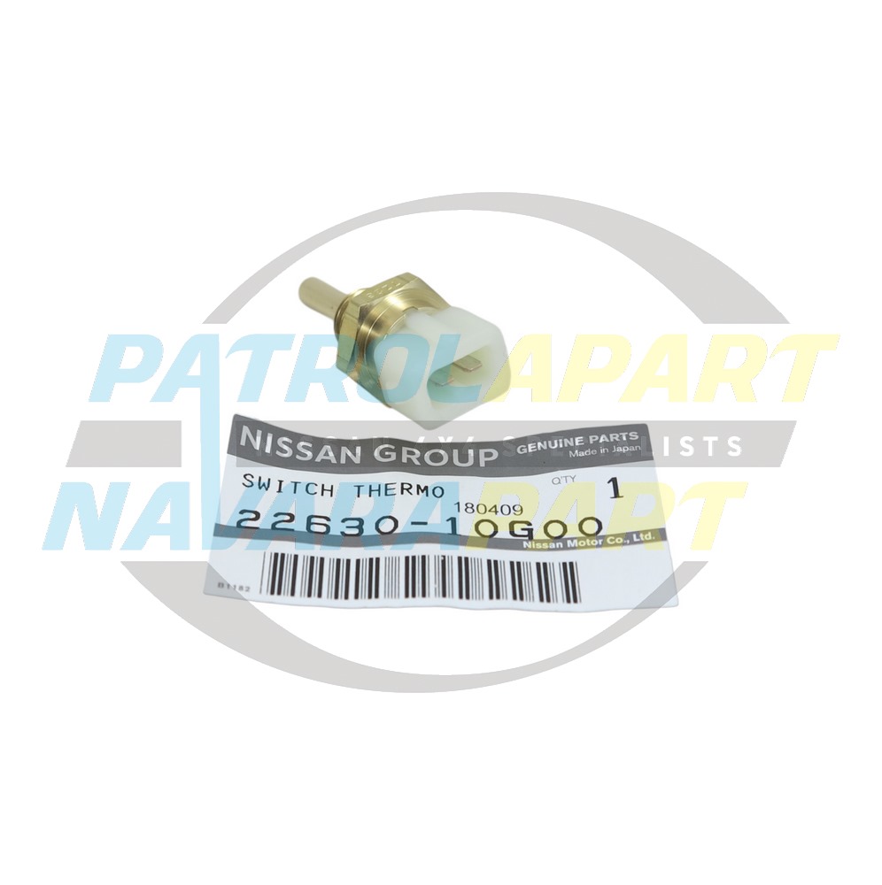 Genuine Nissan Coolant Temp Sensor RD28 TD42 - Nissan Patrol Y60 GQ before 08/95
