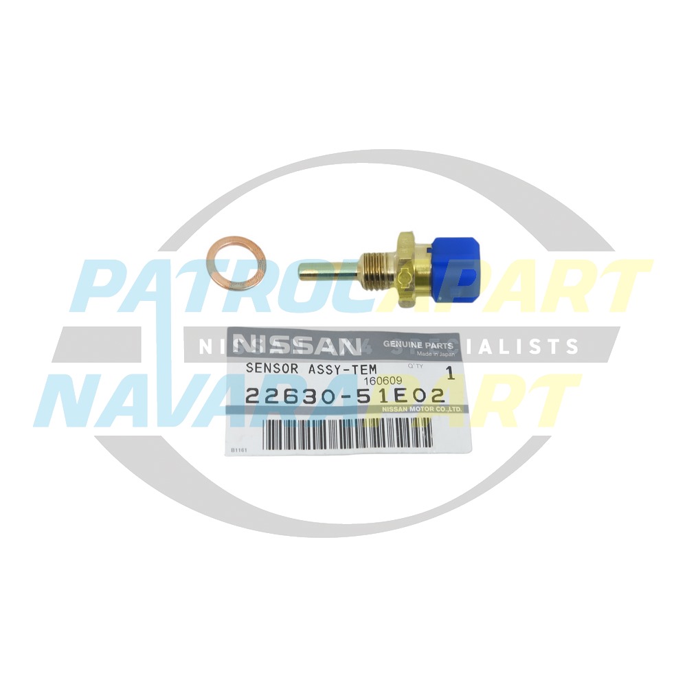 Genuine Nissan Coolant Temperature Sensor - Nissan Patrol Y60 GQ