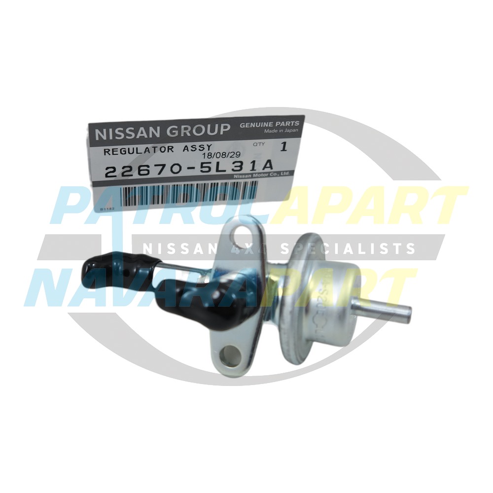 Genuine Nissan Fuel Pressure Regulator TB48 - Nissan Patrol Y61 GU