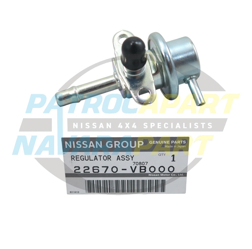 Genuine Nissan Fuel Pressure Regulator TB45 - Nissan Patrol Y61 GU