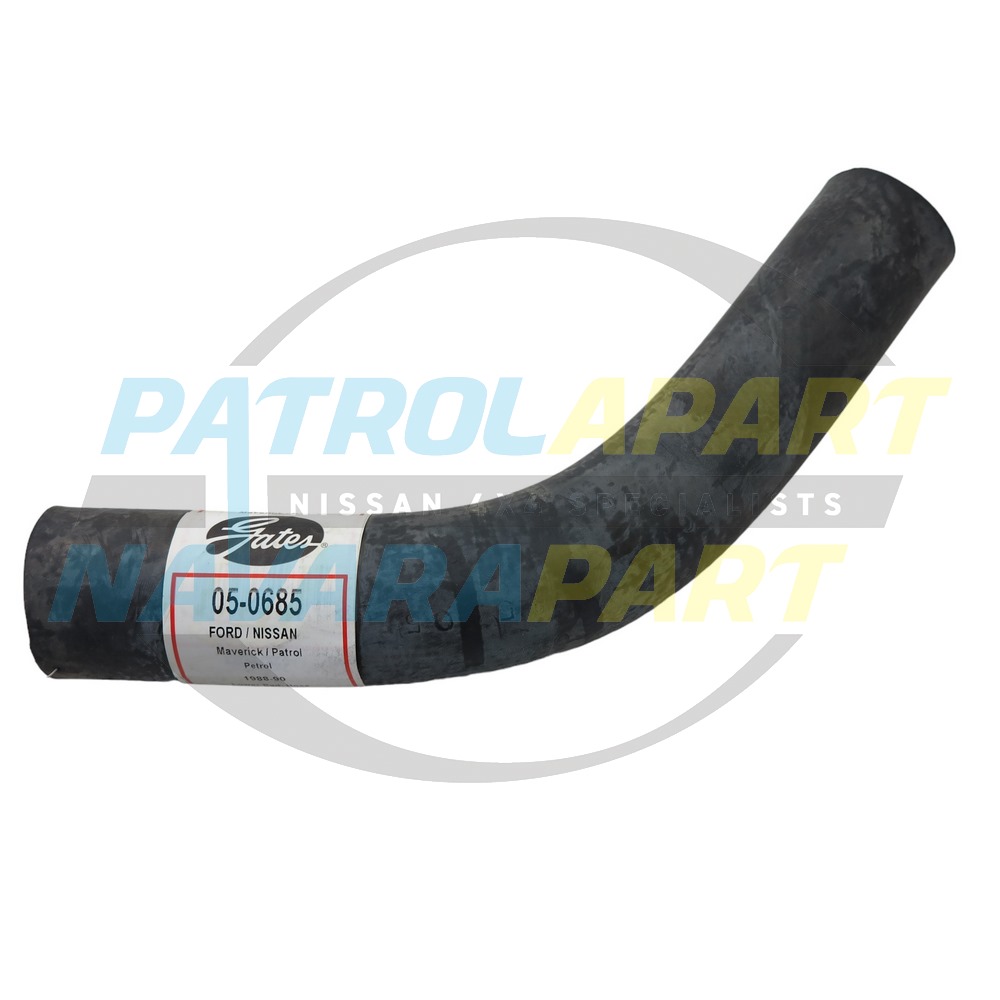 Gates Radiator Hose Lower TB42 - Nissan Patrol Y60 GQ