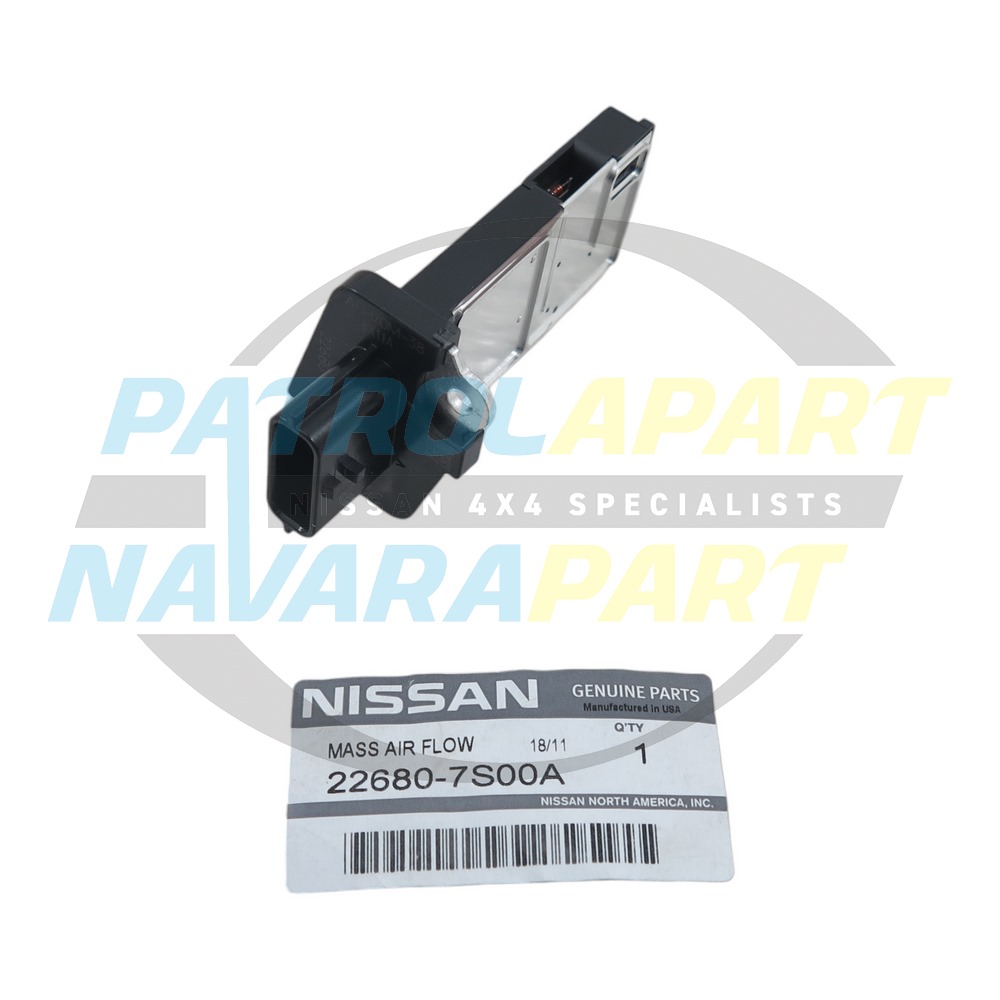 Genuine Nissan Mass Air Flow Meter MAF VK56 ZD30 - Nissan Patrol Y61 GU, Y62 & Navara D22 & D40