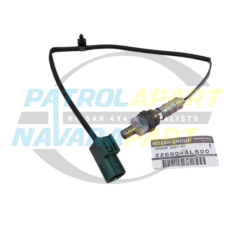 Genuine Nissan Oxygen Sensor Rear Upper TB48 - Nissan Patrol Y61 GU 2006+