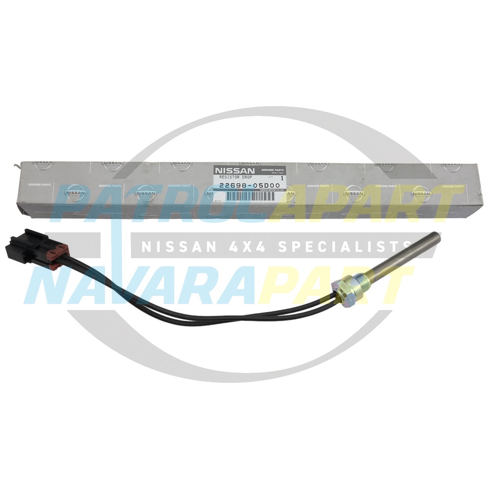 Genuine Nissan Glow Relay Resistor TD42 - Nissan Patrol Y60 GQ & Y61 GU