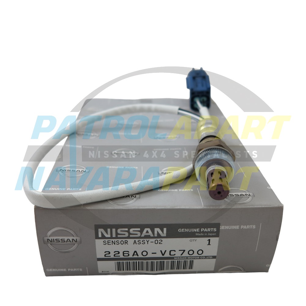 Genuine Nissan Oxygen Sensor Front Lower 2006 on TB48 - Nissan Patrol Y61 GU