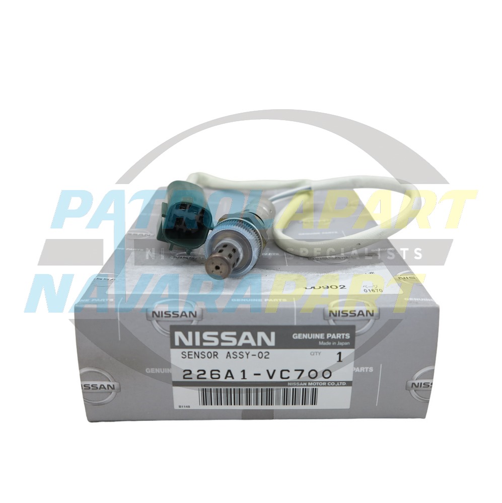 Genuine Nissan Oxygen Sensor Rear Lower TB48 - Nissan Patrol Y61 GU 2006+