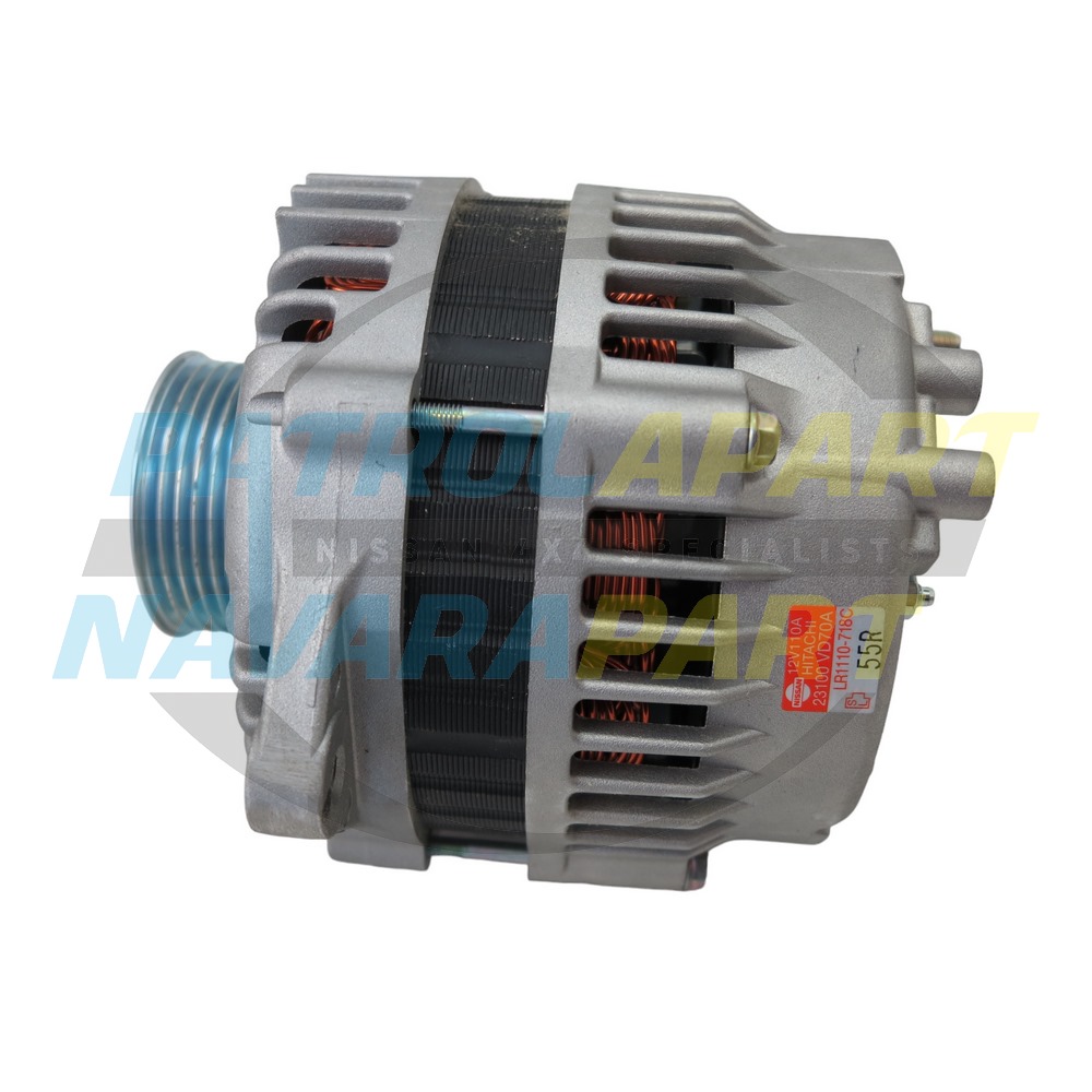 Genuine Nissan Hitachi Alternator TB48 - Nissan Patrol Y61 GU