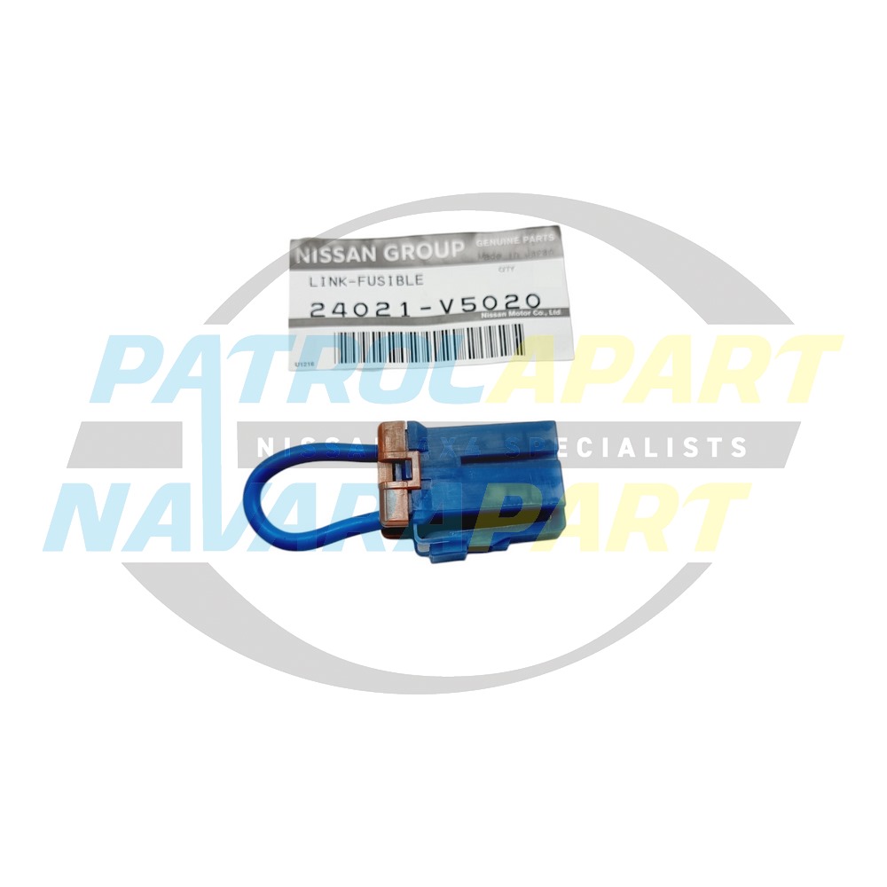 Genuine Nissan Fusible Link U Bend Blue 100A - Nissan Patrol Y60 GQ