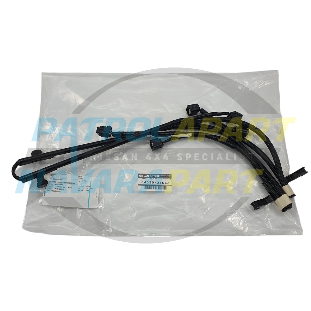 Genuine Nissan Series 4 Front Bumper Parking Sensor Harness - Nissan Patrol Y62