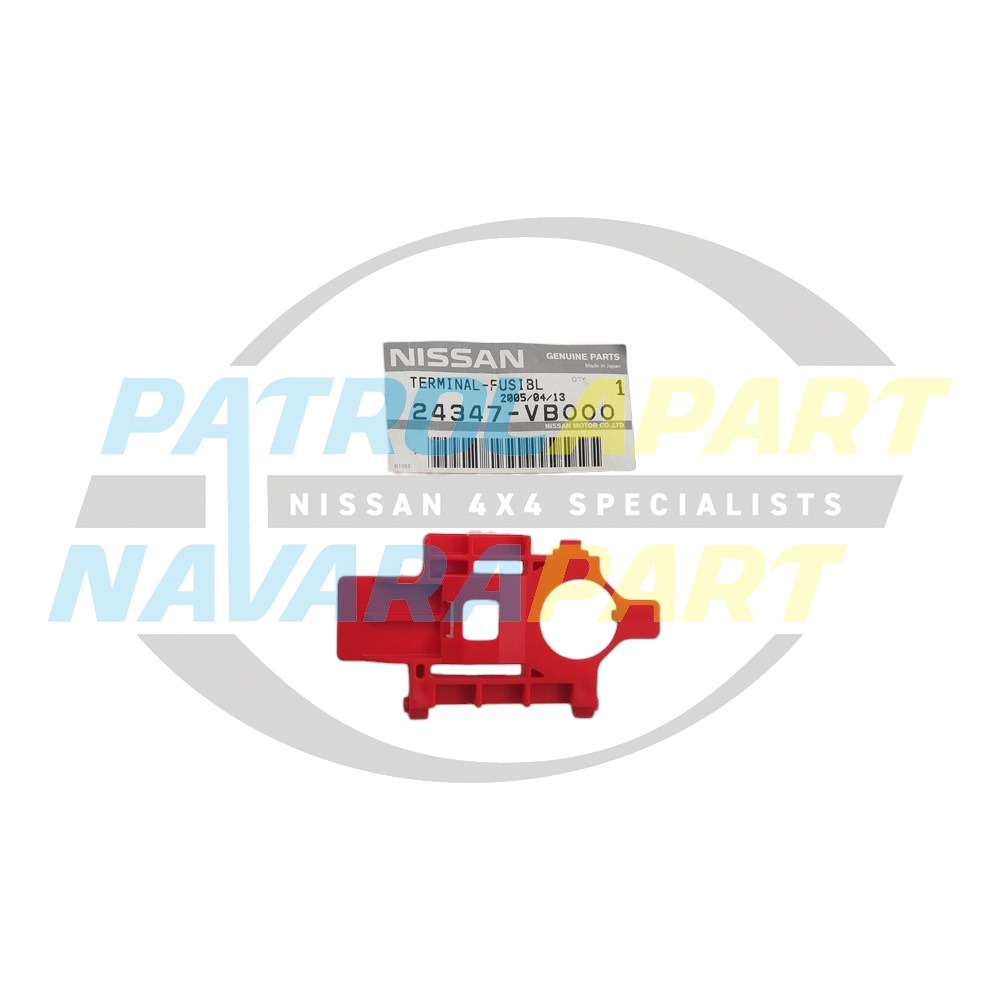 Genuine Nissan Battery Terminal Cover - Nissan Patrol Y61 GU & Navara D22