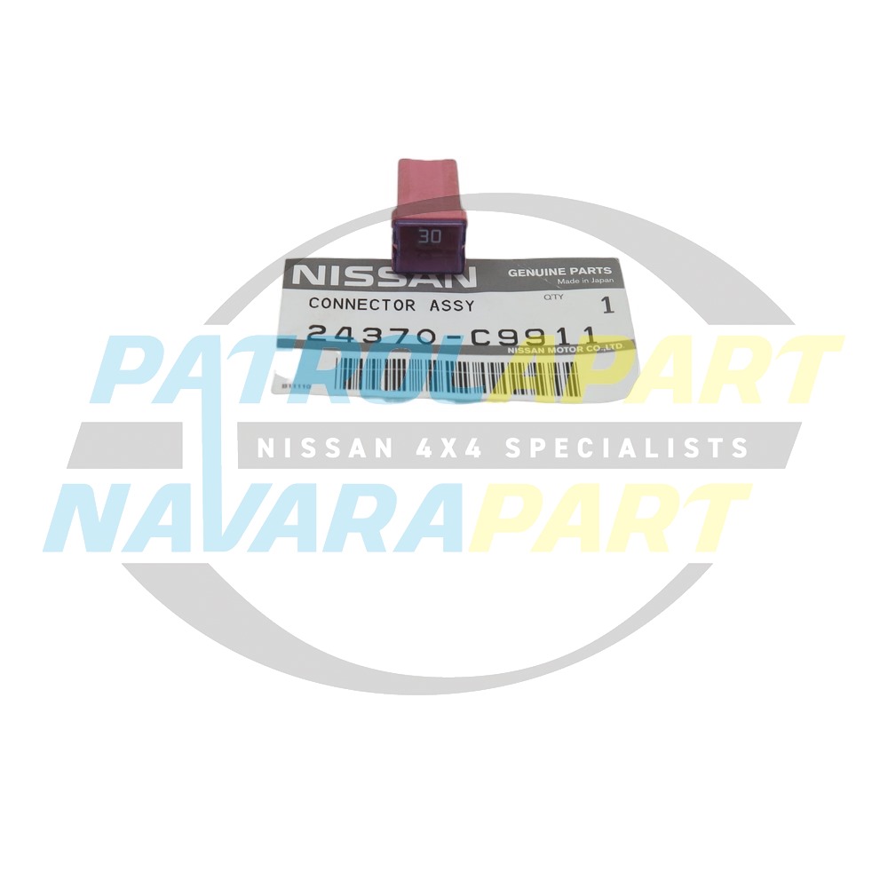 Genuine Nissan Fusible Link Pink 30A - Nissan Patrol Y61 GU & Navara D22