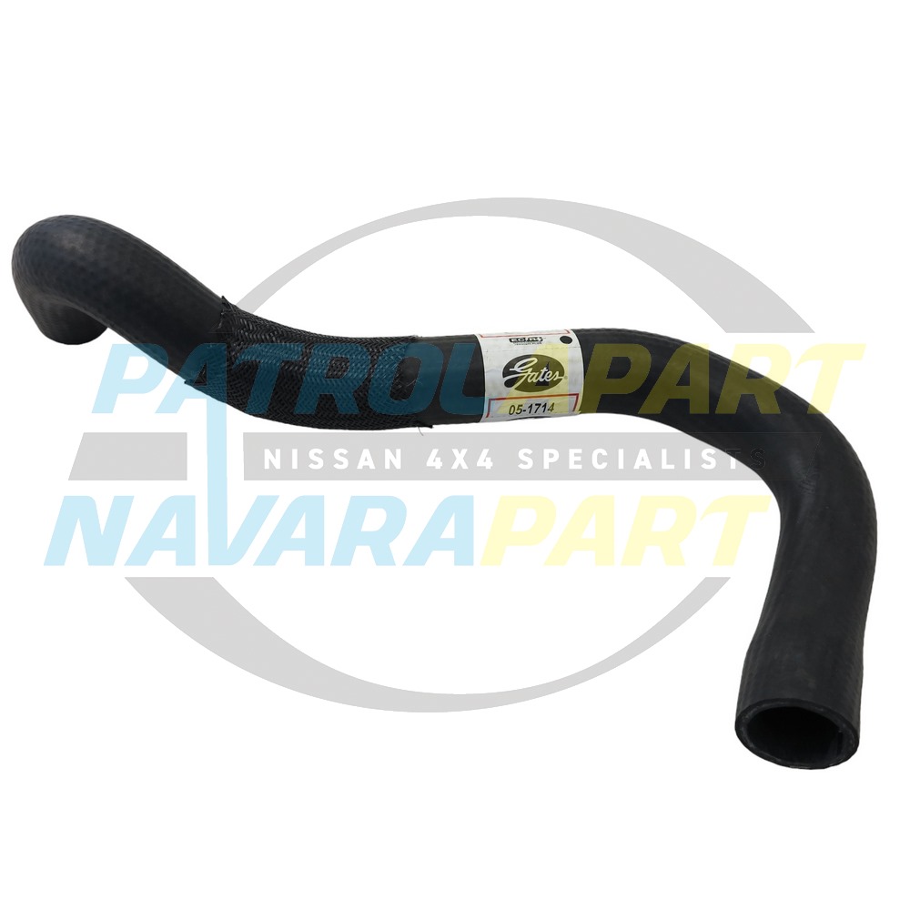 Gates Radiator Hose Lower TD42 - Nissan Patrol Y61 GU