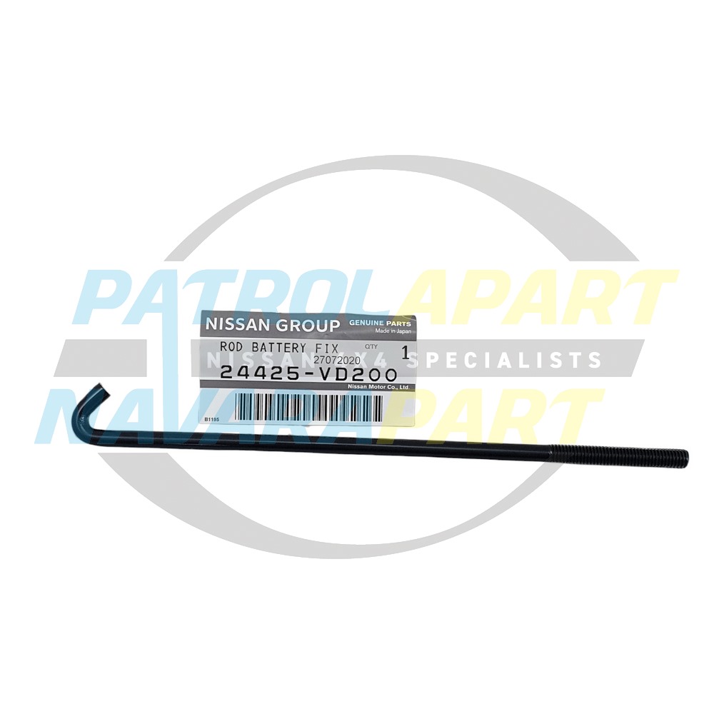 Genuine Nissan Battery Clamp Short Rod - Nissan Patrol Y60 GQ & Y61 GU