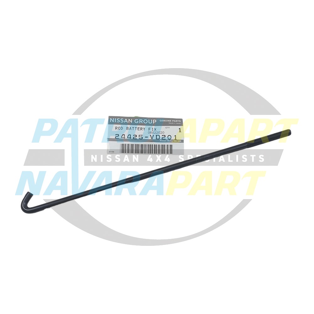 Genuine Nissan Battery Clamp Long Rod - Nissan Patrol Y60 GQ & Y61 GU