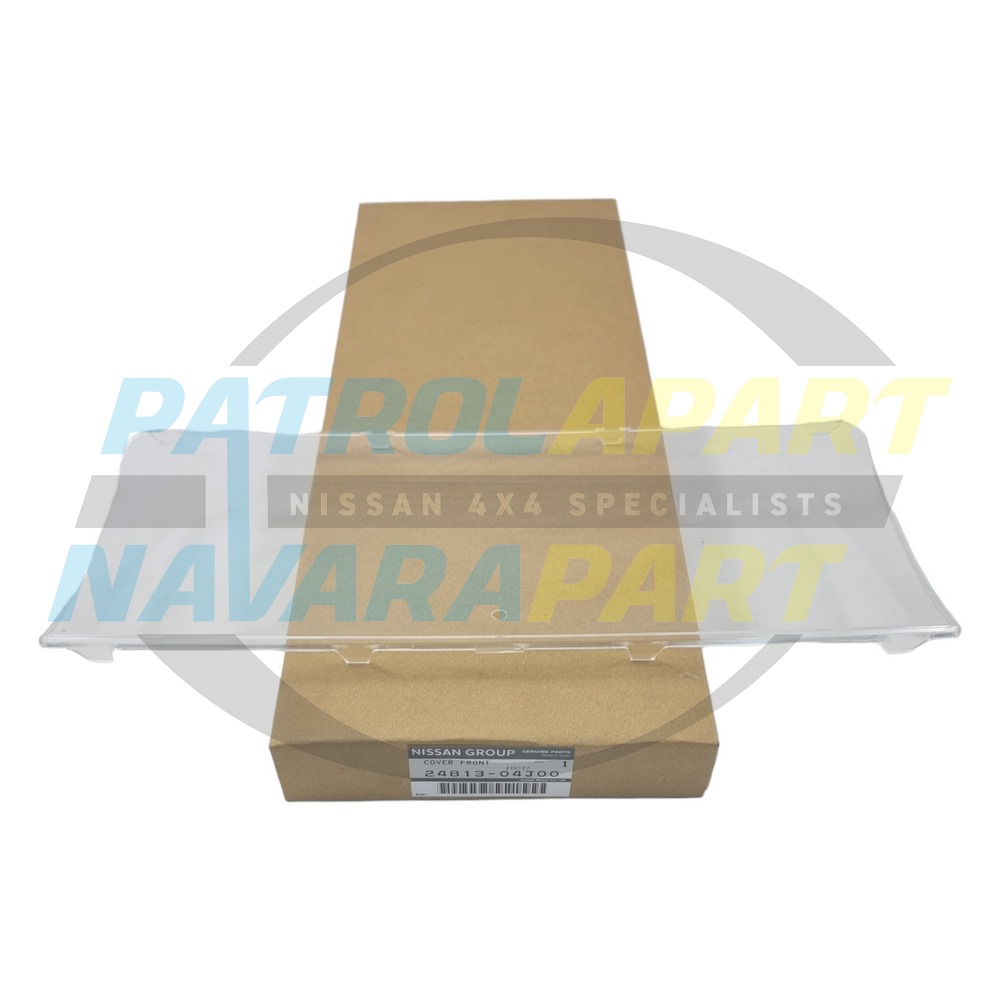Genuine Nissan Dash Cluster Clear Lens Cover - Nissan Patrol Y60 GQ