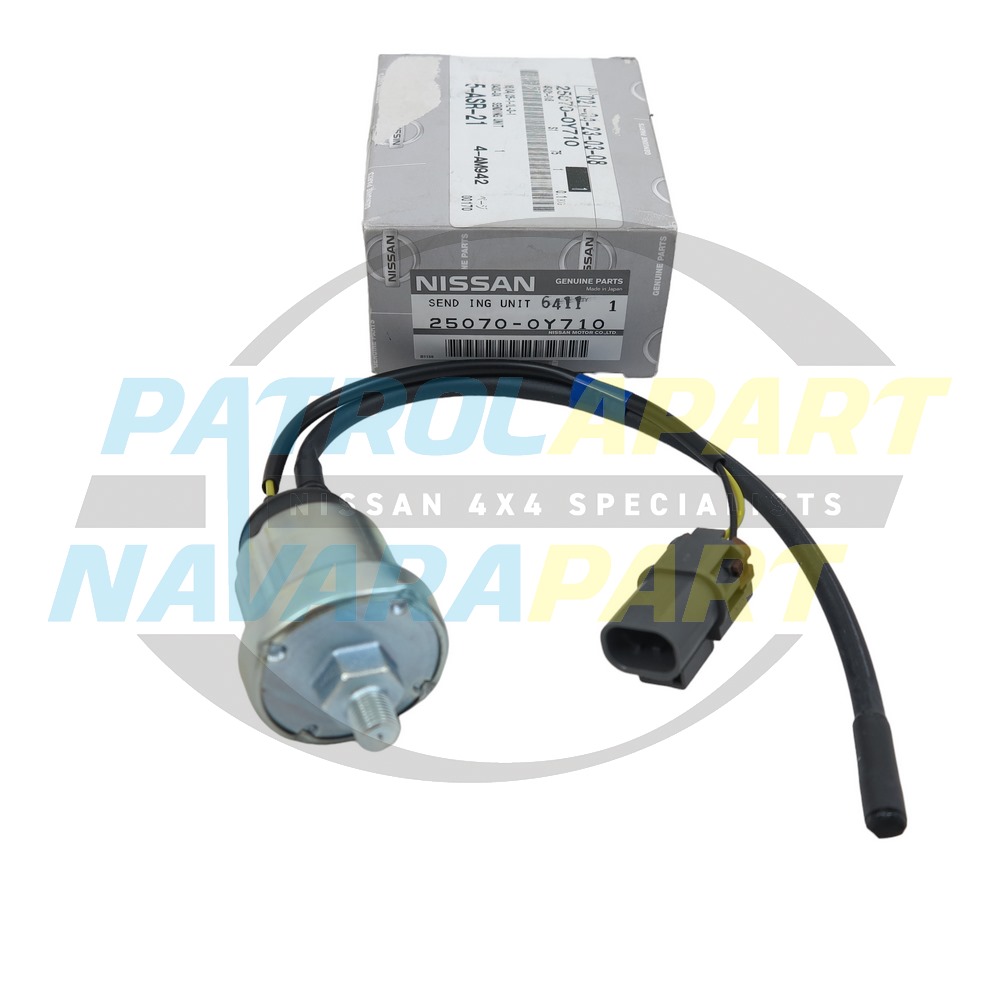 Genuine Nissan Oil Pressure Sender Unit - Nissan Patrol Y60 GQ