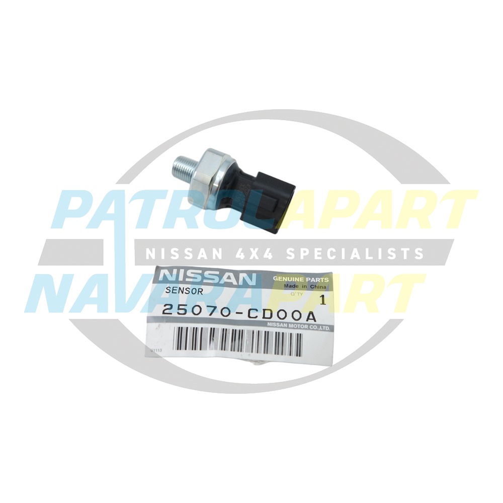 Genuine Nissan Oil Pressure Switch Sensor (Drivers Side) ZD30 - Nissan Patrol Y61 GU
