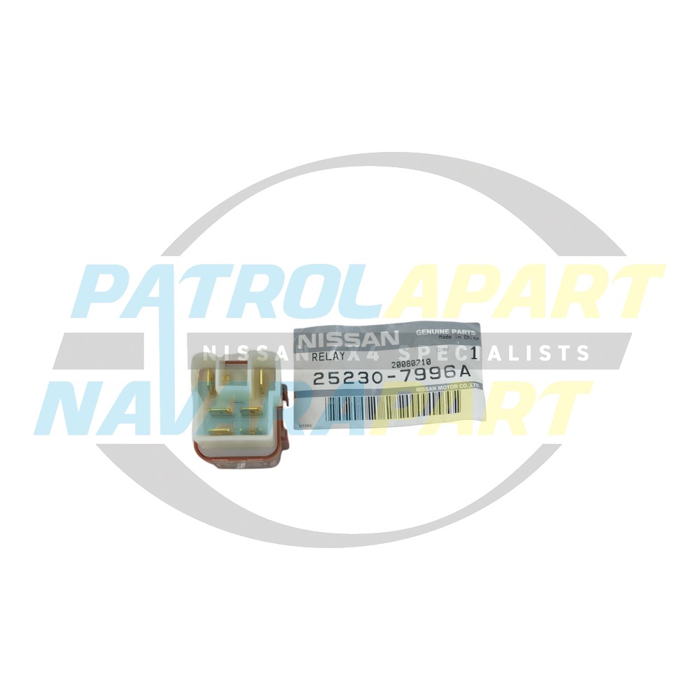 Genuine Nissan Relay - Nissan Patrol Y60 GQ, Y61 GU, Y62 & Navara D22 & D40