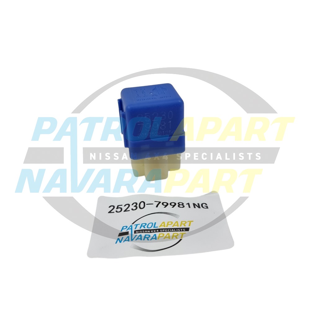 Blue 4 Pin Relay Suit Y62 - Nissan Patrol Y60 GQ & Y61 GU