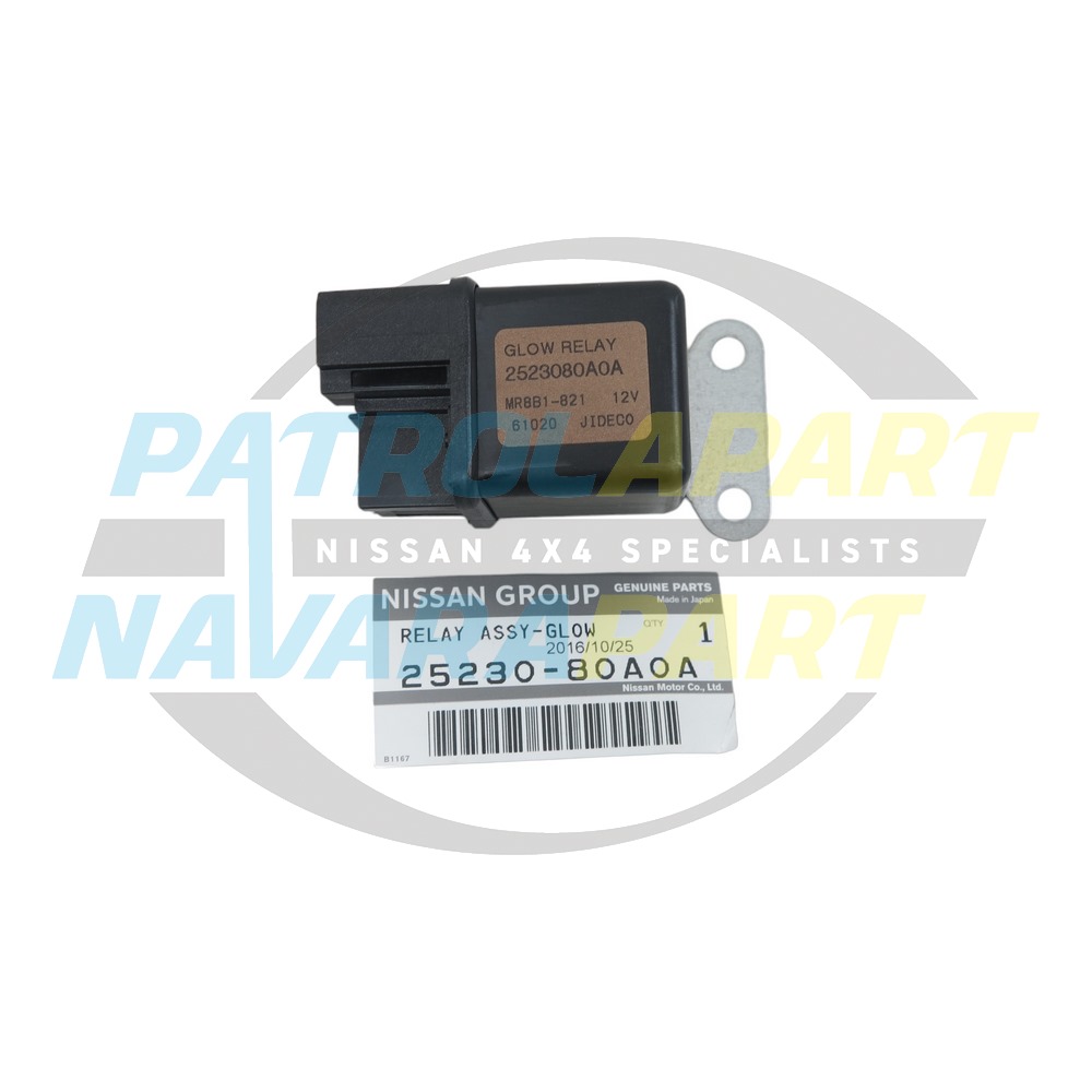 Genuine Nissan Glow Plug Relay TD42 ZD30 - Nissan Patrol Y60 GQ & Y61 GU