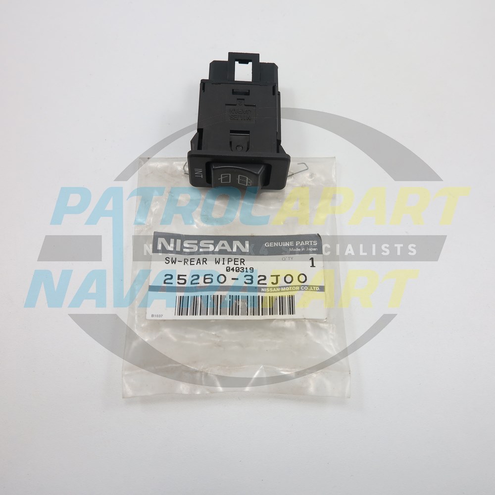 Genuine Nissan Rear Wiper Switch - Nissan Patrol Y60 GQ