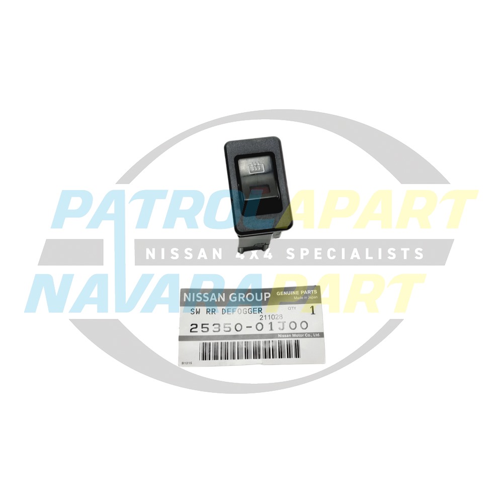 Genuine Nissan Demister Switch - Nissan Patrol Y60 GQ