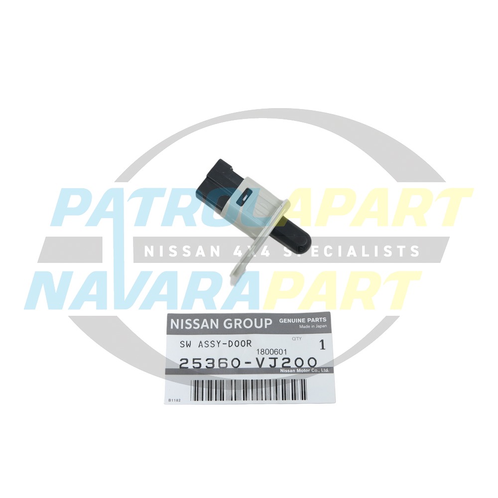Genuine Nissan Door Light Switch Sensor Black Plug 3 PIN - Nissan Patrol Y60 GQ, Y61 GU & Navara D22